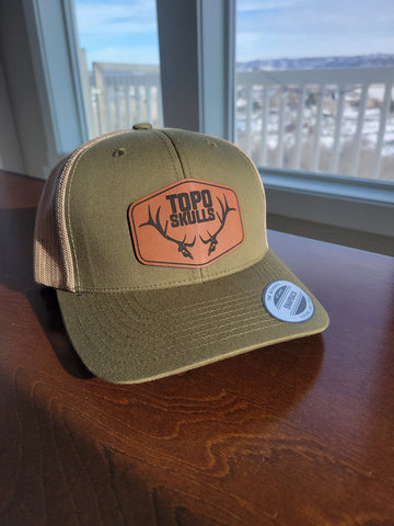 Topo Skulls Classic Logo Hat